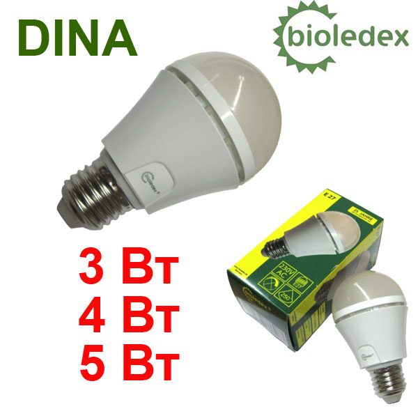 светодиодные лампы серии DINA