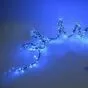 Светодиодная гирлянда Капелька 3 метра 700 LED синий 